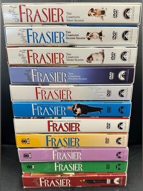 Frasier Complete Seasons DVD Box Set - Multicolor Spine Collection